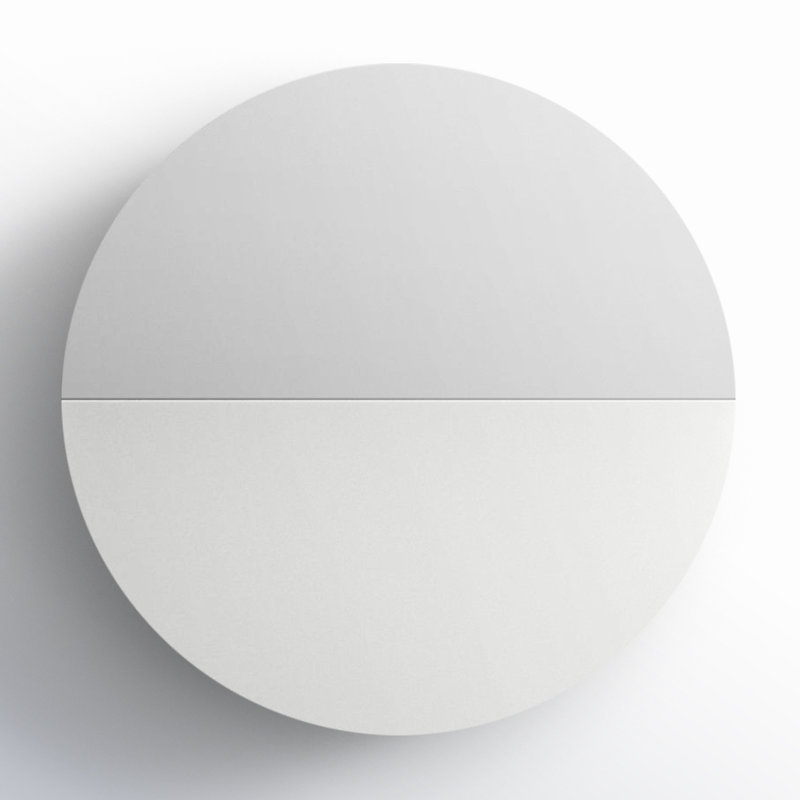 Plafonnier encastré d'extérieur 2 lumières DEL Replay, Aluminium satiné