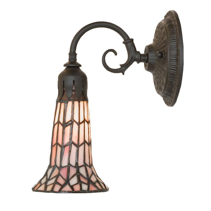 Gazon 1 - Light Armed Sconce, Pink