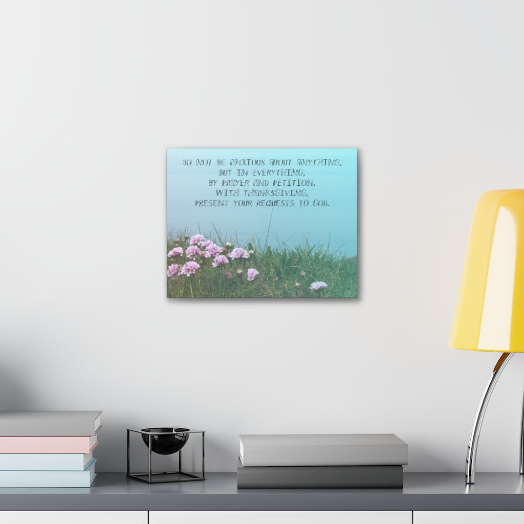 By Prayer And Petition - Wrapped Canvas Print