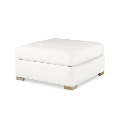 Landon Outdoor Teak Ottoman