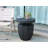 Modern And Sturdy Garden End Table, Ideal For Indoor And Outdoor Use, Adds Style And Functionality To Any Space.