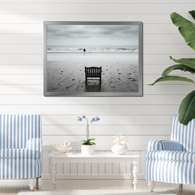" Beach Photo Seaside Minimalism V "