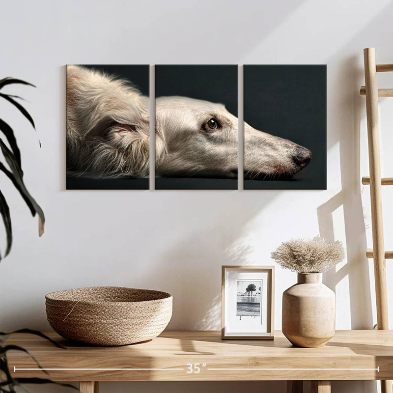 Brampt Loyal Dog, 30" H x 62" W