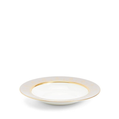 Anthemion Gray 8.9in Rim Soup