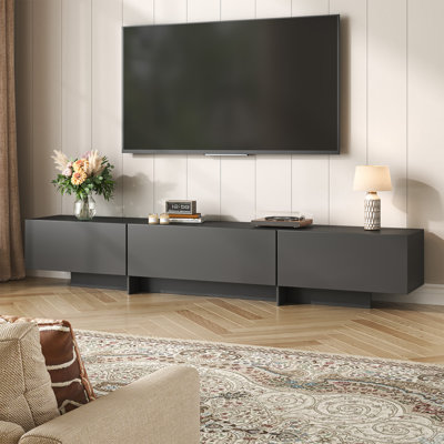 Modern TV Stand for TVs up to 75" With Storage Cabinet