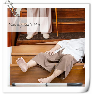 Tapis d'escalier texturé antidérapant