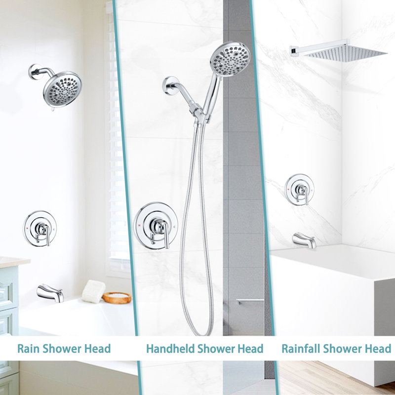 Remplacement de l'ensemble de garniture de robinet de douche à valve Posi-temp Moen, Chrome