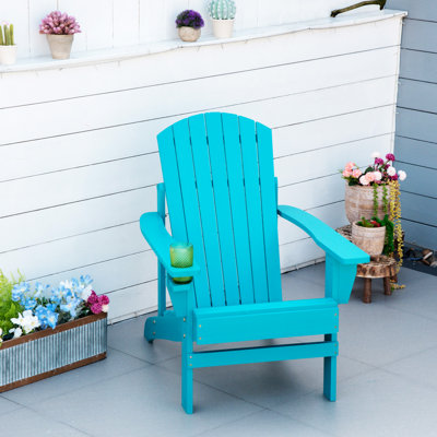 Grazierville Wood Outdoor Adirondack Chair