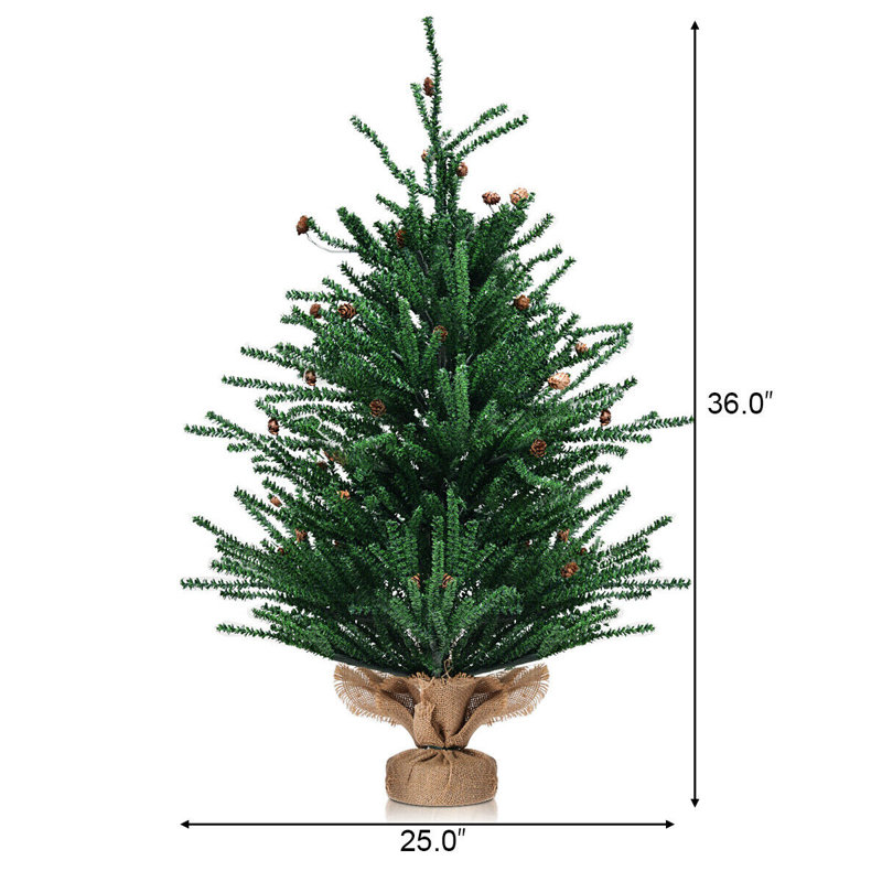 Sapin de Noël artificiel vert 3 "