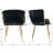 Uresti 17.75'' H Tufted Upholstered Metal Armchair-515900541-477132650