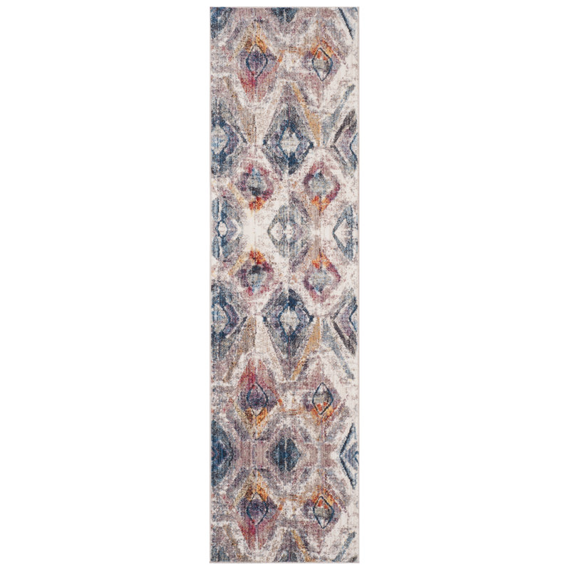 Taulbee Ikat Hand Woven Area Rug, Runner 69 x 244 cm
