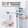 Single Handle Floor Mounted Freestanding Tub Filler with Diverter
