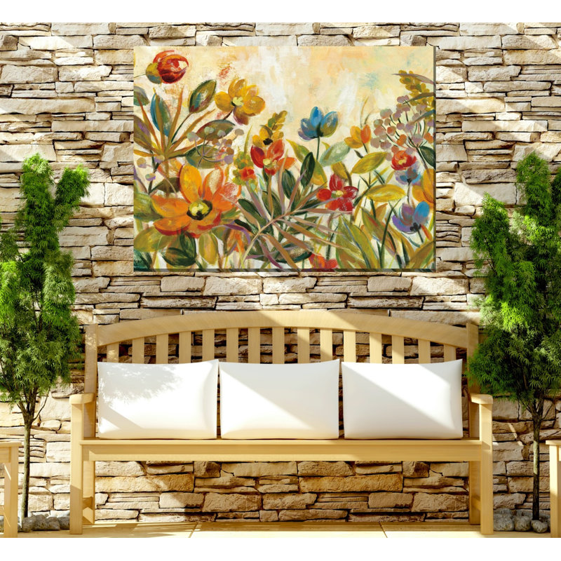 Exaltacin All-Weather Canvas Plants & Flowers Wall Decor