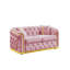 Canapé Chesterfield 62,6 pouces Mid Century Modern