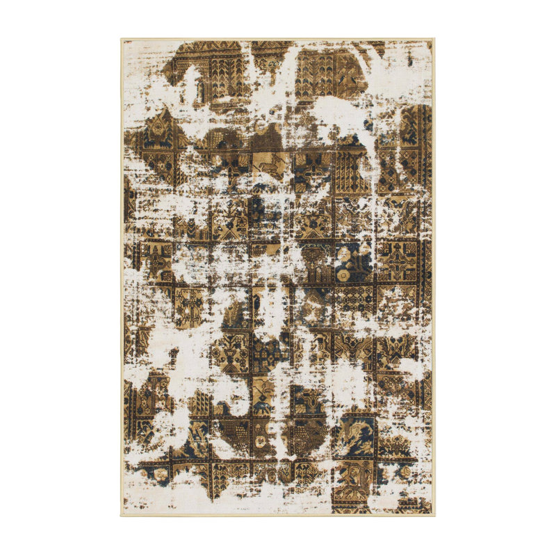 Steinauer Abstract Indoor Rug, Rectangle 7' x 9'