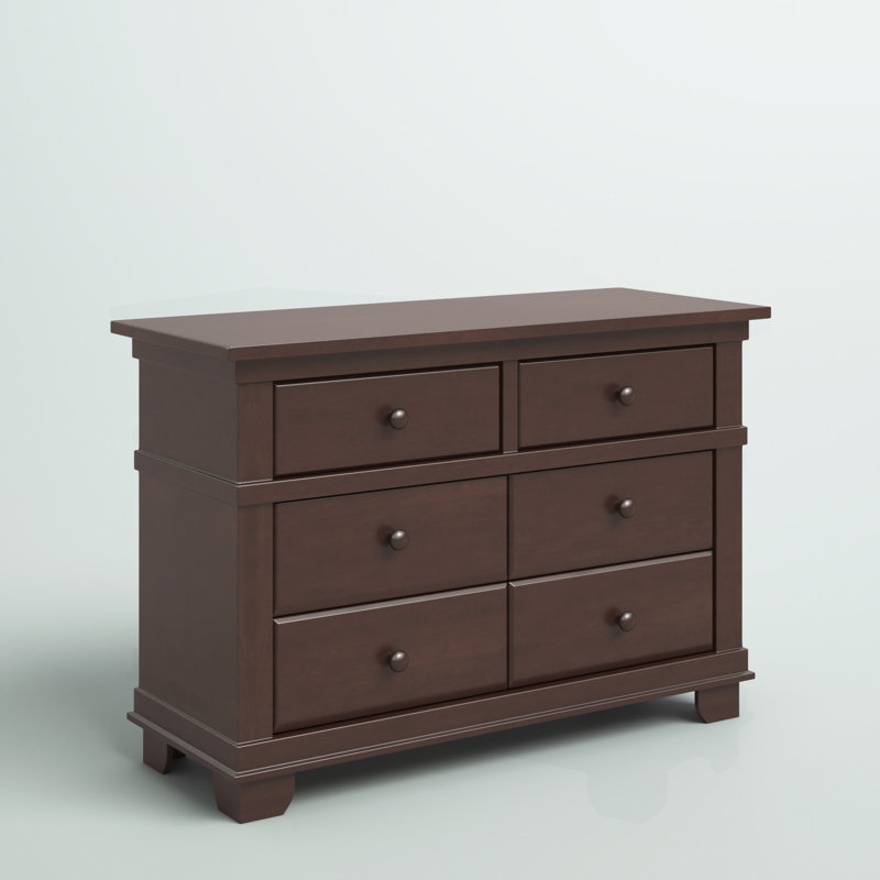Adam Kids 6 - Drawer Dresser, Mocacchino