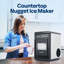 45 Lb.daily Production Pebble Ice Countertop Ice Maker With Self-cleaning