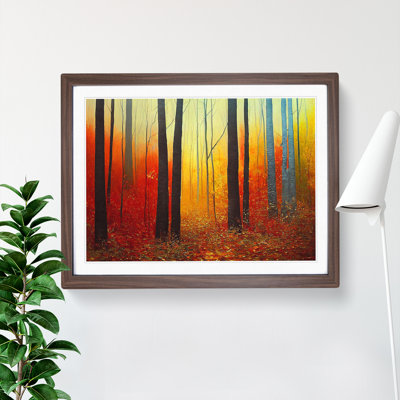 An Intoxicating Autumn Forest - Single Picture Frame Print