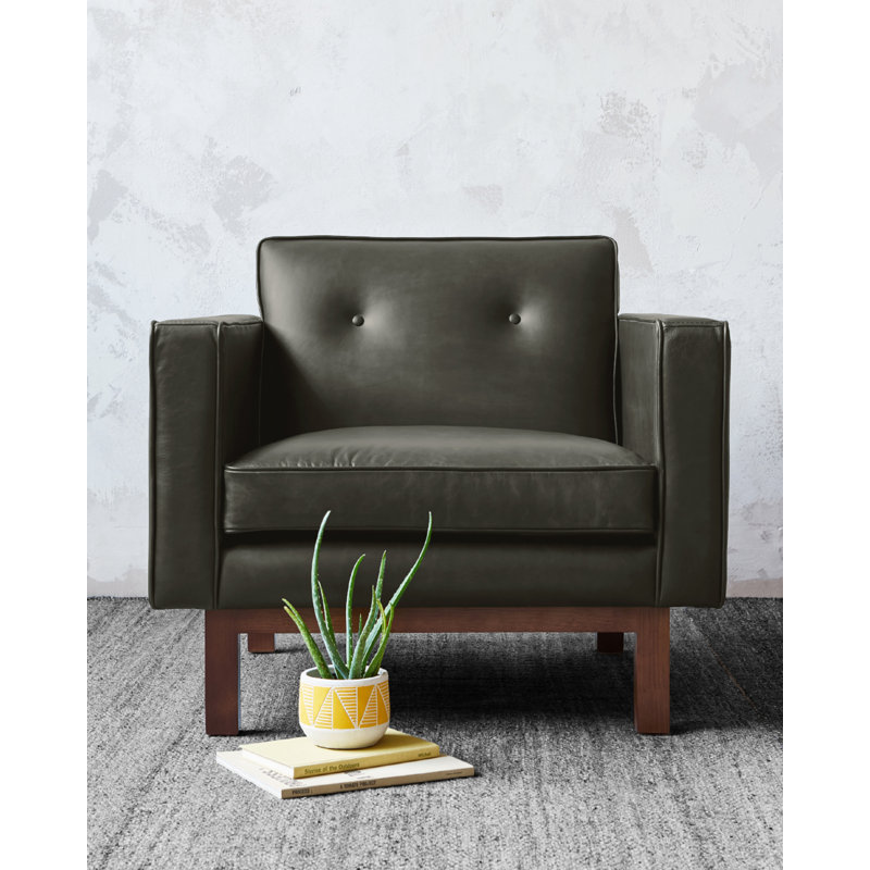 Embassy Chair, Tucson Char Leather
