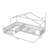 Double Twin L-Shaped Floor Bed With Fence-146659830