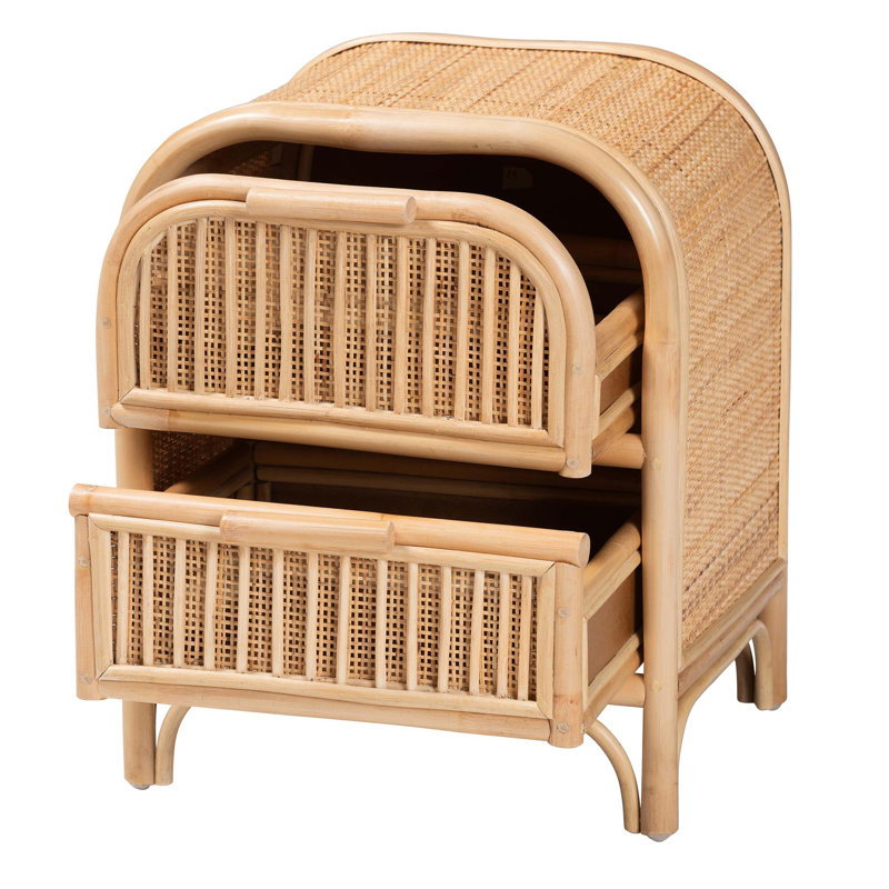 Benecio 16.5'' W Wicker / Rattan Nightstand