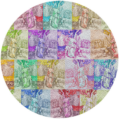 In the Woods Toile Placemat