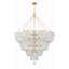 Lustre à niveaux 24 lumières Jacquelynn-83842450