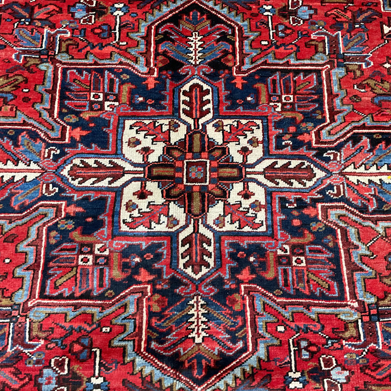 HERAT ORIENTAL Handmade Heriz Wool Rug