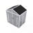 Campcraft 6*5ft resin storage shed, high quality pp material, strong structure, waterproof, rust and UV proof, large storage space, 12mm thick pp board, HD window lighting