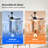 42" Smart Ceiling Fan With Lights Remote