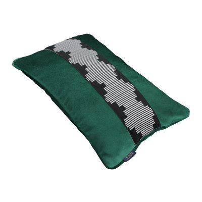 Maya Emerald Velvet Cushion with Filling