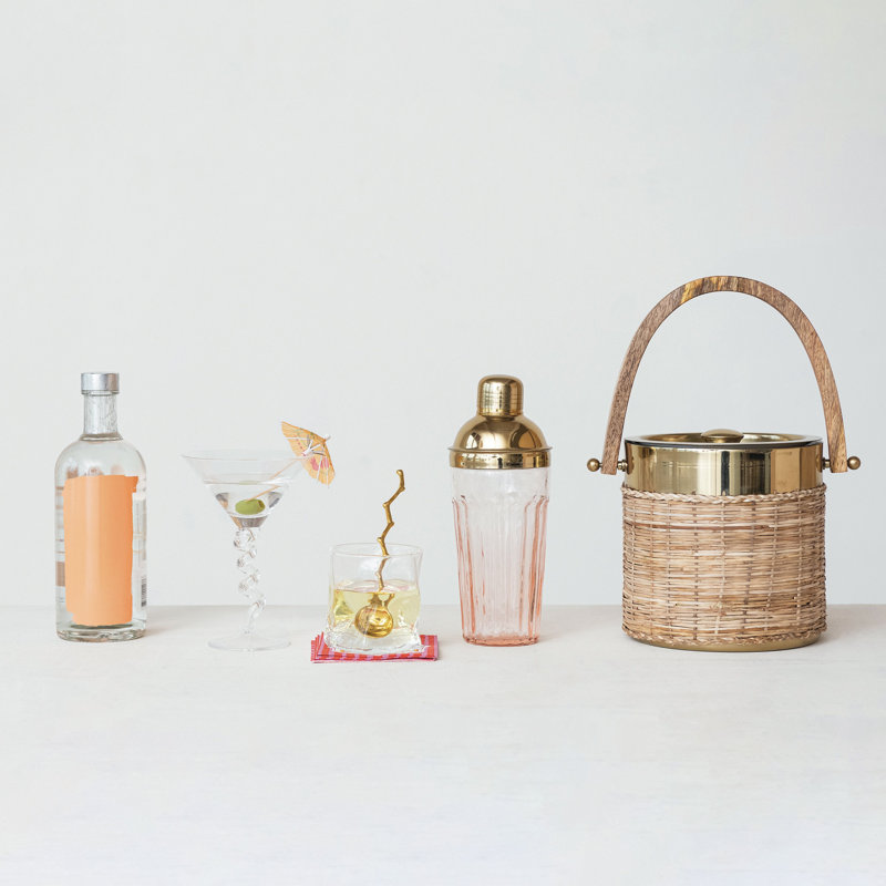 6-Ounce Martini Glass With Twisted Stem