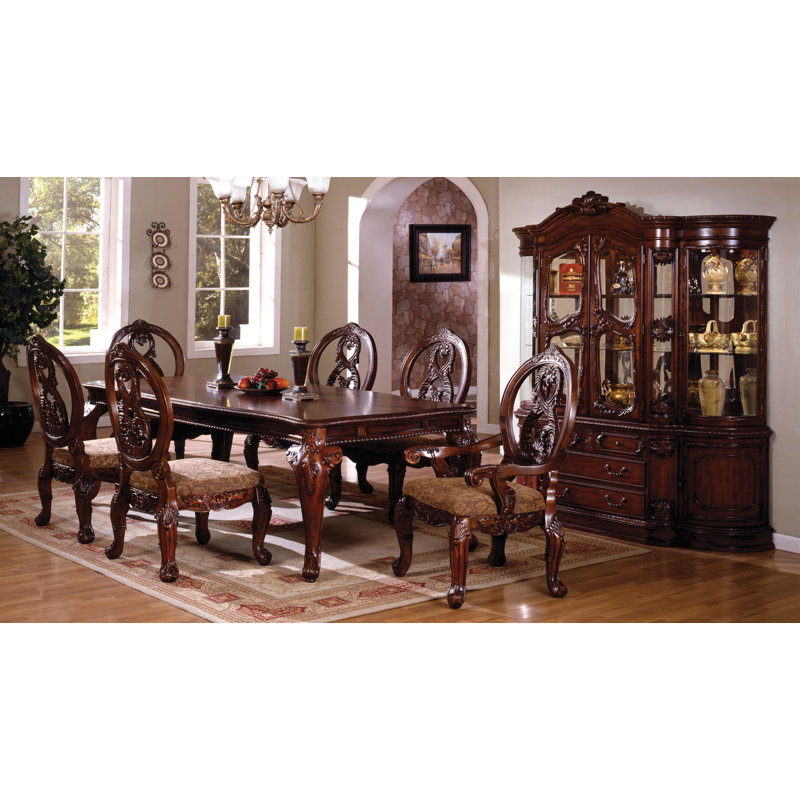 Napa Solid Wood Top Dining Table