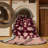 Machine Washable Overdyed Red Area Rug-1060131890