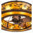 45" Wide Oak Leaf & Acorn Chandel-Air-1877391764