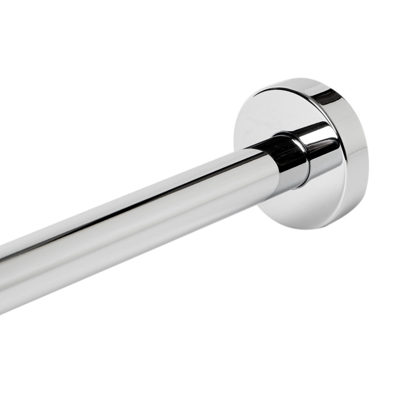 Bras de douche, Chrome poli