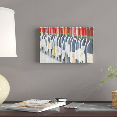 Splendid Reds Crop 1 Piece Painting on Canvas