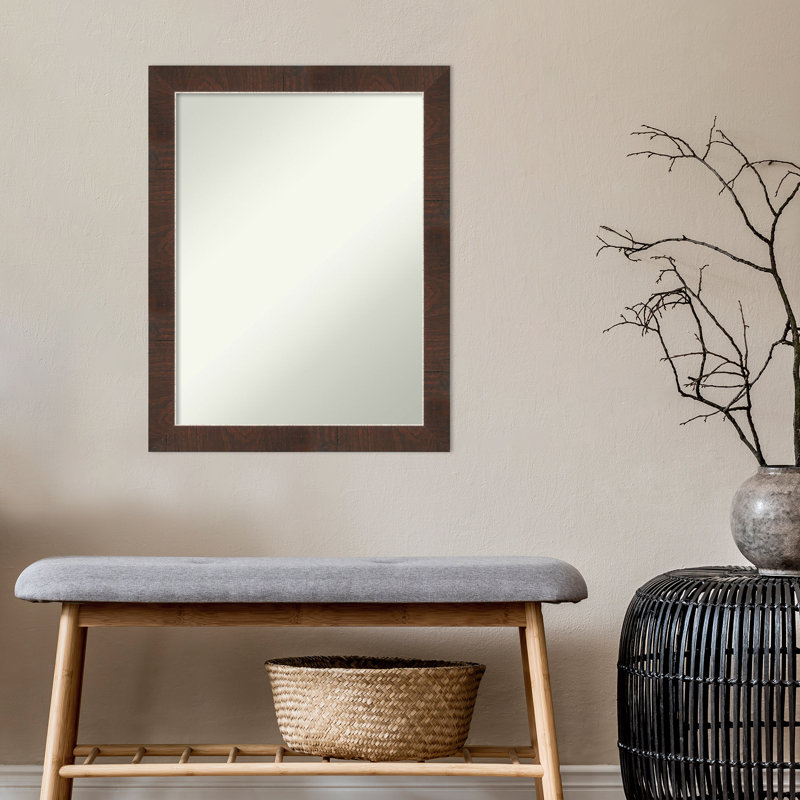 Miroir décoratif Smeltertown, 27,25 po x 21,25 po