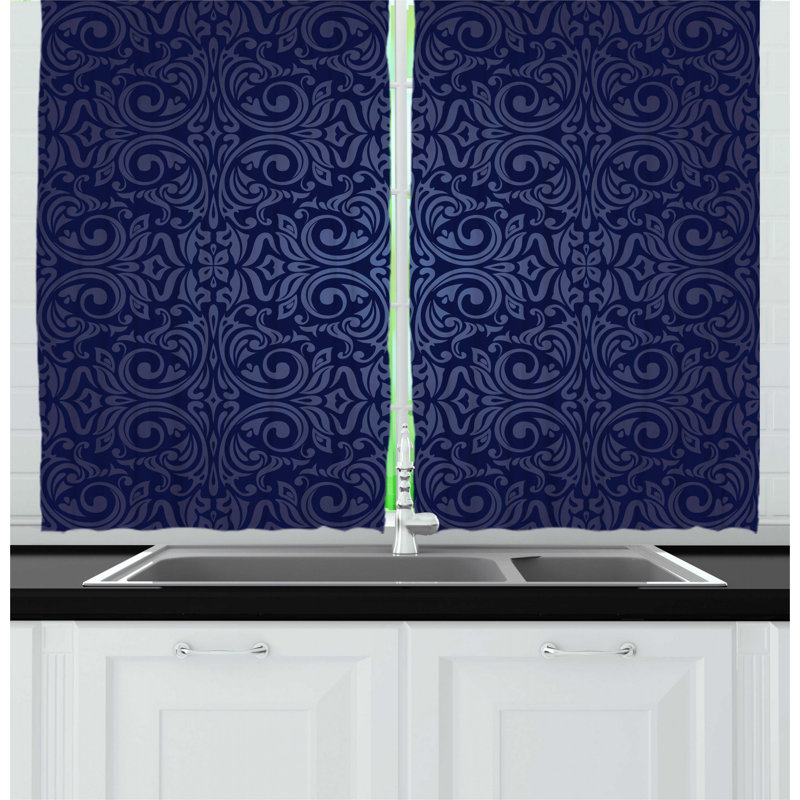Pointed Kitchen Curtain