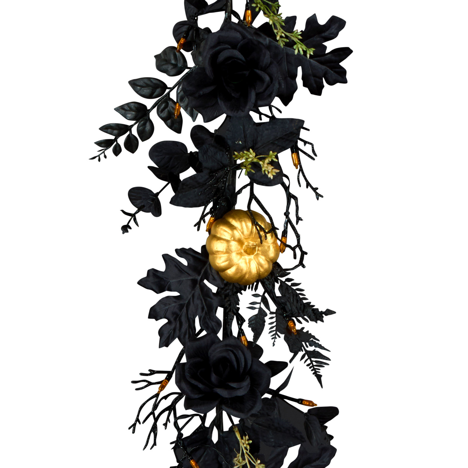 72" L Halloween Garland with LED Lights