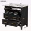 Meuble-lavabo 30 po avec lavabo-583473959
