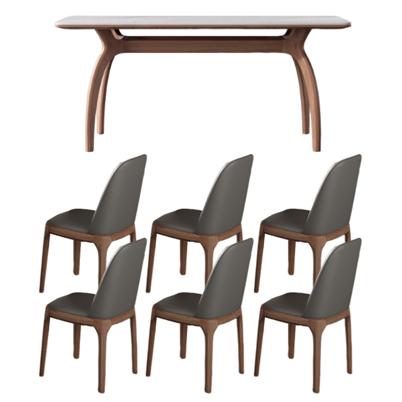 Table de salle à manger Modern, H 29,92 po x L 62,99 po x l 31,49 po