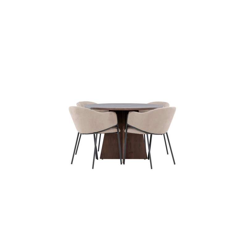 McCutchenville 4 - Person Dining Set