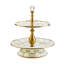 Sterling Check Two Tier Sweet Stand