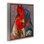 Art mural sur toile à motif de coq à motif flottant par Violet Davenport