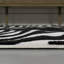 Tapis noir / blanc Marovo-87438637