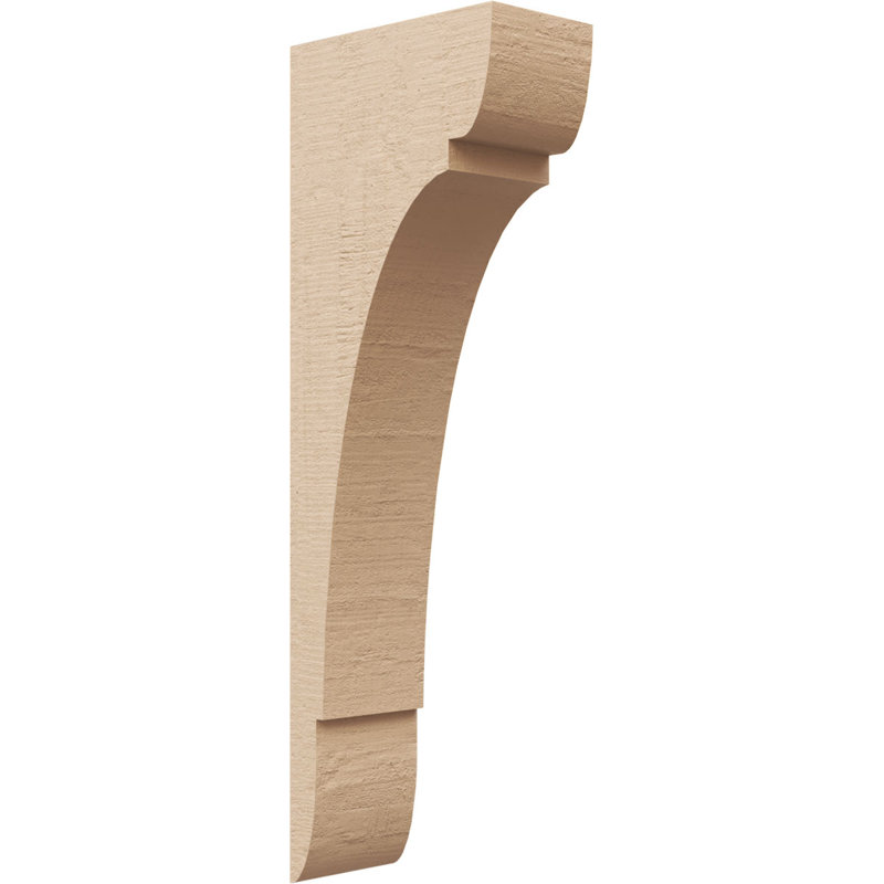 Bois de cèdre brut olympique TimberThane Corbel, brun clair apprêté, H 18 po x l 3 po x P 6 po