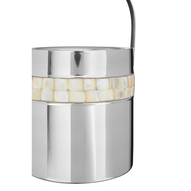 Mother of Pearl Ice Bucket