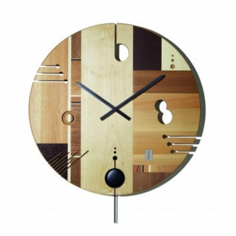 Carruth Wood Wall Clock