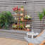 Amonie Wood Plant Stand-1332514536